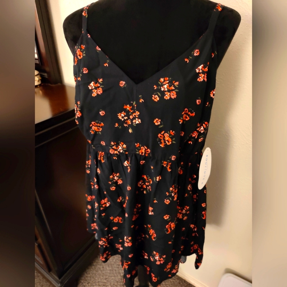 Boutique Baby doll blouse 1X